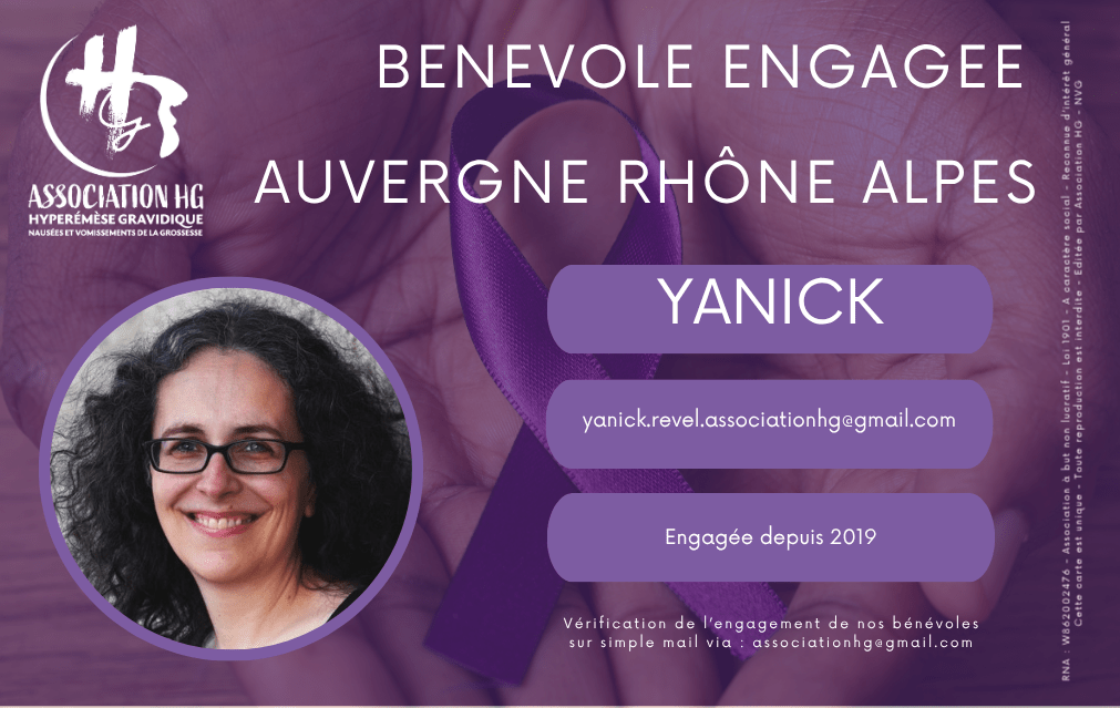 Yanick Revel bénévole région association HG NVG Auvergne-Rhône-Alpes