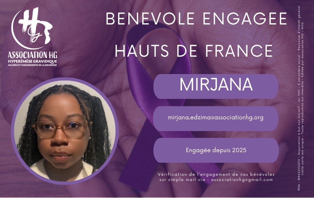 Mirjana Edzima bénévole région association HG NVG Hauts-de-France